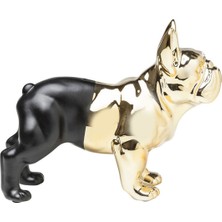 Kare Design Bulldog Gold Black Kumbara