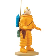 Moulinsart Tintin Cosmonaut Resin Heykelcik
