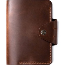 Roarcraft Hemingway Antik Kahve Deri Defter Kılıfı A6 Organizer