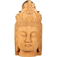 Cumba Selection Ahşap Buda Heykeli 40 cm