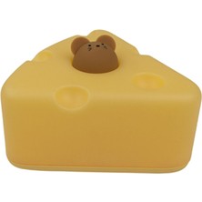 Mary's Cheese W Mouse Turuncu LED Çocuk Odası Gece Lambası