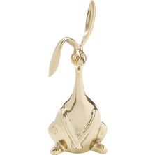 Kare Design Bunny Gold Dekoratif Figür