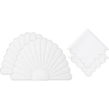 Roumélie Orientale Seashell Miracle 2'li Amerikan Servis ve Peçete Takımı