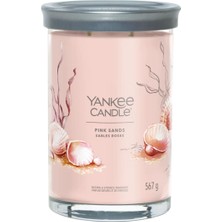 Yankee Candle Pink Sands Pembe Büyük Mum 567 G
