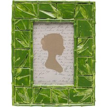 Kare Design Picture Frame Leaf Green Yeşil Çerçeve