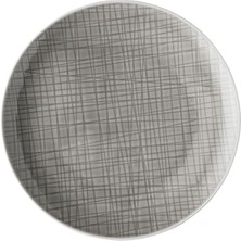 Rosenthal Mesh Gri Porselen Pasta Tabağı 21 cm