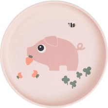 Done By Deer Tiny Farm Pembe Kaymaz Taban Çocuk Tabak