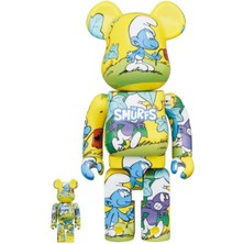 BearBrick The Smurfs The Purple Smurfs Figür