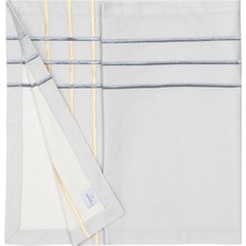 Meja Atelier Maya Majesty Gri %100 Pamuk Runner