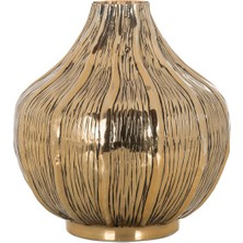 Bakara Collection Aliyah Metal Vazo 25X26 cm