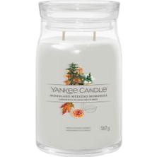 Yankee Candle Woodland Weekend Memories Gri Mum 567 G