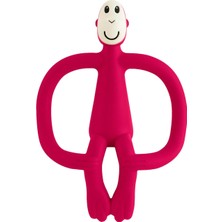 Matchstick Monkey Monkey Kırmızı Silikon Diş Kaşıyıcı