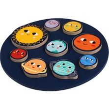 Larisa & Pumpkin Minik Gezegenler Ahşap Oyuncaklar