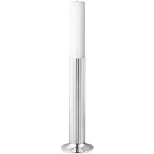 Georg Jensen Bernadotte Silver Çelik Şamdan