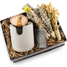 Coho Objet Coho Box Therapy Tütsülük & Üzerlik & Adaçayı & Lavanta Hediye Seti