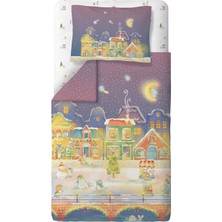 Casadora Baby Little Wonderland Organik Pamuk Saten Bebek Çocuk Nevresim Takımı 160 x 220 cm