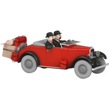 Tintin The Roadster Peugeot 201 La 201 Cabriolet No.56 1/24 Scale Diecast Model Araç