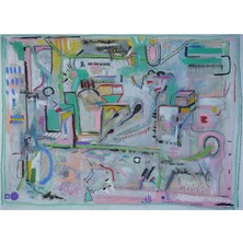 Emel Özkul Free Rebels 81X117 cm Resim