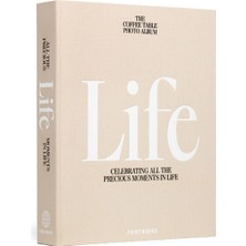 Print Works Life Bej Fotoğraf Albümü