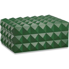 Cigarloong Quasar Design Humidor Mat Yeşil 80'li Puro Kutusu