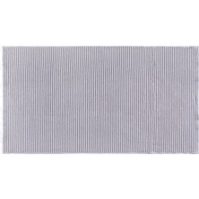 L’appartement Terry Striped Fibrosoft ® White Dark Grey Pamuklu Tekli Banyo Havlusu 100 x 180 cm