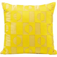 Kare Design Phase Sarı Pamuklu Kırlent 45 x 45 cm