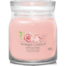Yankee Candle Fresh Cut Roses Orta Kokulu Mum 368 gr