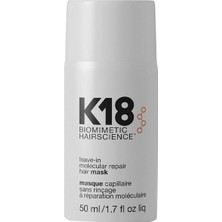K18 Leave In Molecular Kalıcı Saç Bakım Maskesi 50 ml