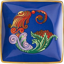 Versace Alphabet Porselen G Harfli Dekoratif Tabak 12 cm