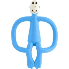 Matchstick Monkey Monkey Bebe Mavisi Silikon Diş Kaşıyıcı