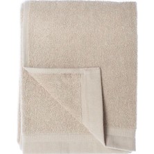 Azur.co Toprak Açık Vizon Keten Yüz Havlusu 50 x 70 cm