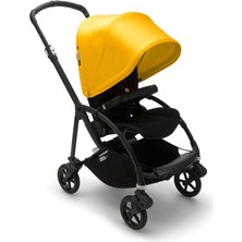 Bugaboo Bee6 Black Yellow Tek Elle Katlanabilen Bebek Arabası