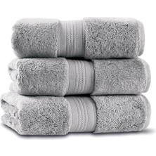 L’appartement Robin Havlu Aerocotton® Fog Pamuklu Tekli Yüz Havlusu 50 x 90 cm