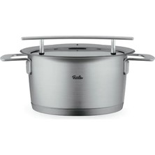 Fissler Phi Collection Cam Kapak Çelik Derin Tencere 16 cm