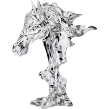 Gordon Gu Brave Bronco Animal Kristal Heykel