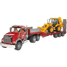 Bruder Mack Granite Jcb Taşıyan Tır