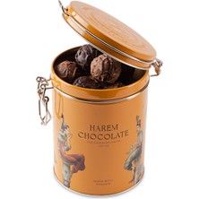 Harem Chocolate Yıldızlı Metal Kutuda Sütlü ve Bitter Truf Çikolata 360G