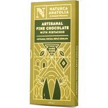 Anatolia Artizanal Fıstıklı Sütlü Tablet Çikolata 100 gr