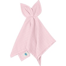 Deux Lapins Tavşan Kulaklı Innocent Pink Müslin Uyku Arkadaşı
