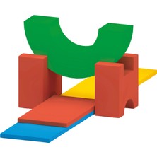 Edutoys Renkli Modüler 6 Parça Sünger Oyunu Seti