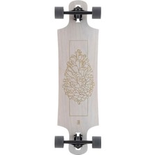 Landyachtz Drop Hammer White Pinecone Complete  36.5'' Longboard Kaykay