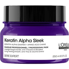 L'Oréal Professionnel Paris Serie Expert Keratin Alpha Sleek Pürüzsüzleştirici Saç Maskesi 250 ml