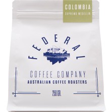 Colombia Supremo Medellin Çekirdek Kahve 250 gr