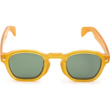 Viveur Eyewear Paraggi Heritage Collection Sarı Asetat Unisex Güneş Gözlüğü