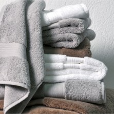 L’appartement Robin Havlu Aerocotton® White Pamuklu Tekli Yüz Havlusu 50 x 90 cm