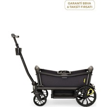 Veer Gear Cruiser Xl 4 Koltuklu Vagon Koyu Gri Bebek Arabası
