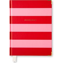 Chapters Strawberry Çizgili Not Defteri