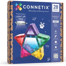 Connetix Light Star Pack 28 Parça Manyetik Bloklar