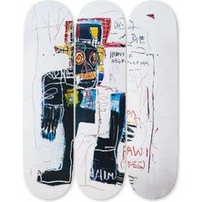 The Skateroom Skull Jean-Michel Basquiat Kaykay Tablo