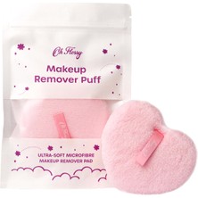 Oh Flossy Ultra Yumuşak Mikrobiber Yıkanabilir Makyaj Temizleme Pufu